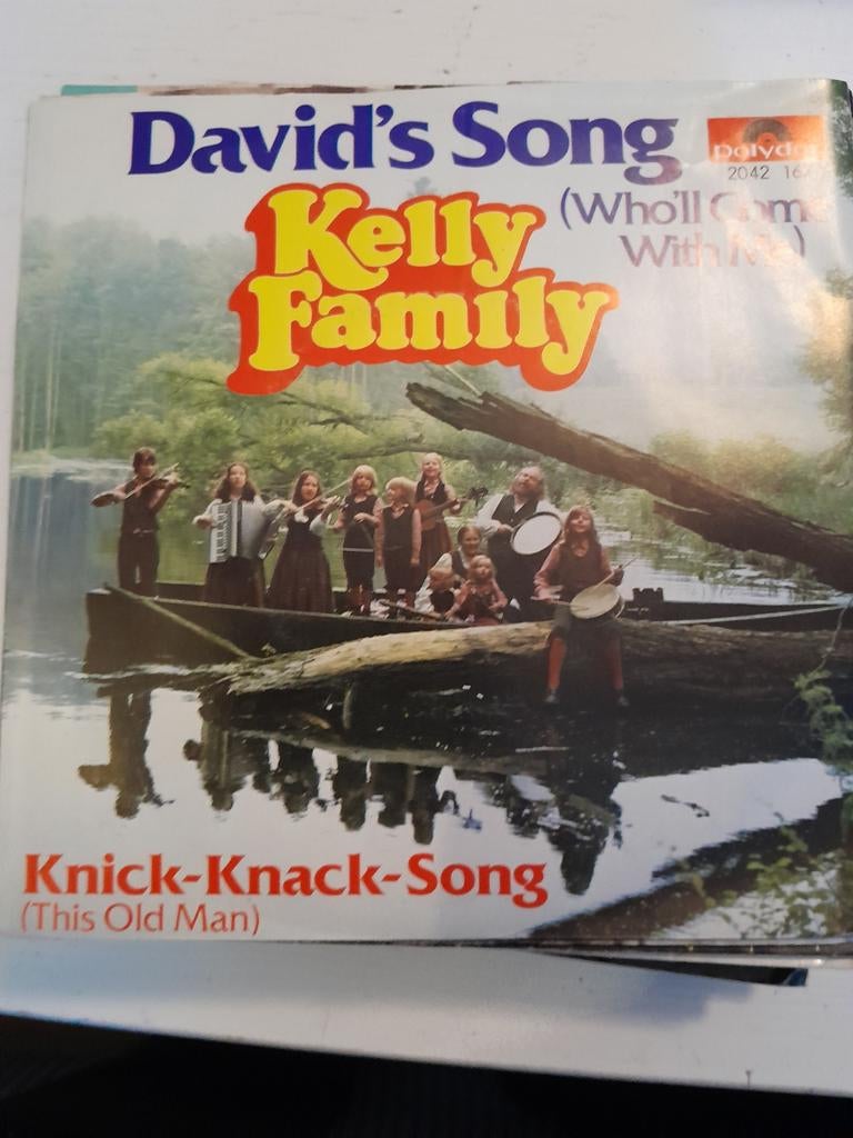Kelly family 7inch david,s song, Ophalen of Verzenden, Zo goed als nieuw, Pop