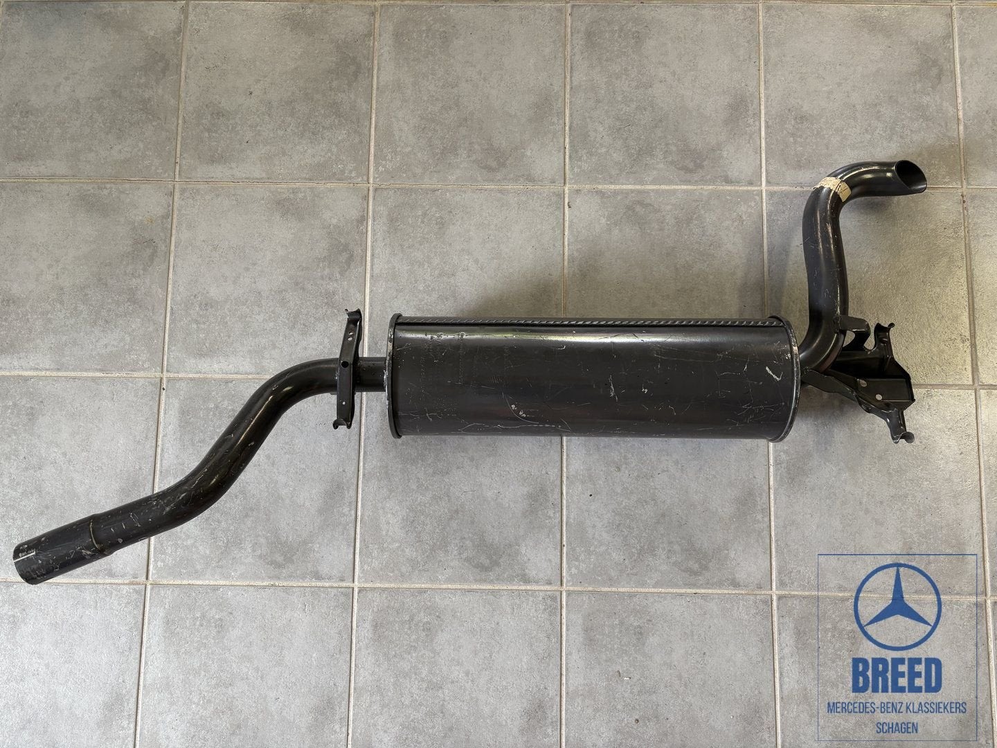 NOS einddemper voor Mercedes-Benz W123 T-model S123 230TE, Auto-onderdelen, -, Nieuw, Ophalen of Verzenden, -