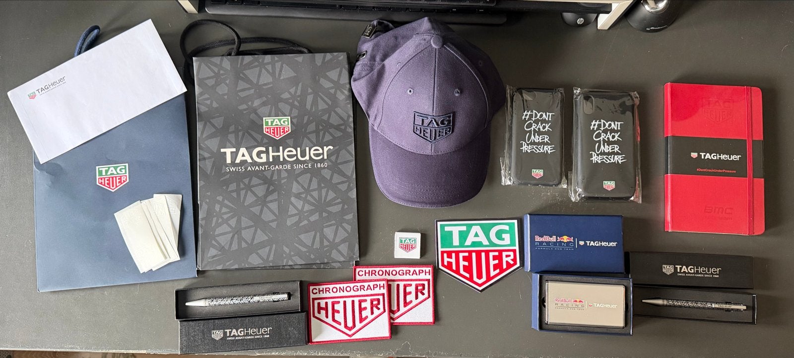 Tag Heuer collectie: Pet, Pennen, (Red Bull) Power Bank…, Ophalen of Verzenden, Nieuw