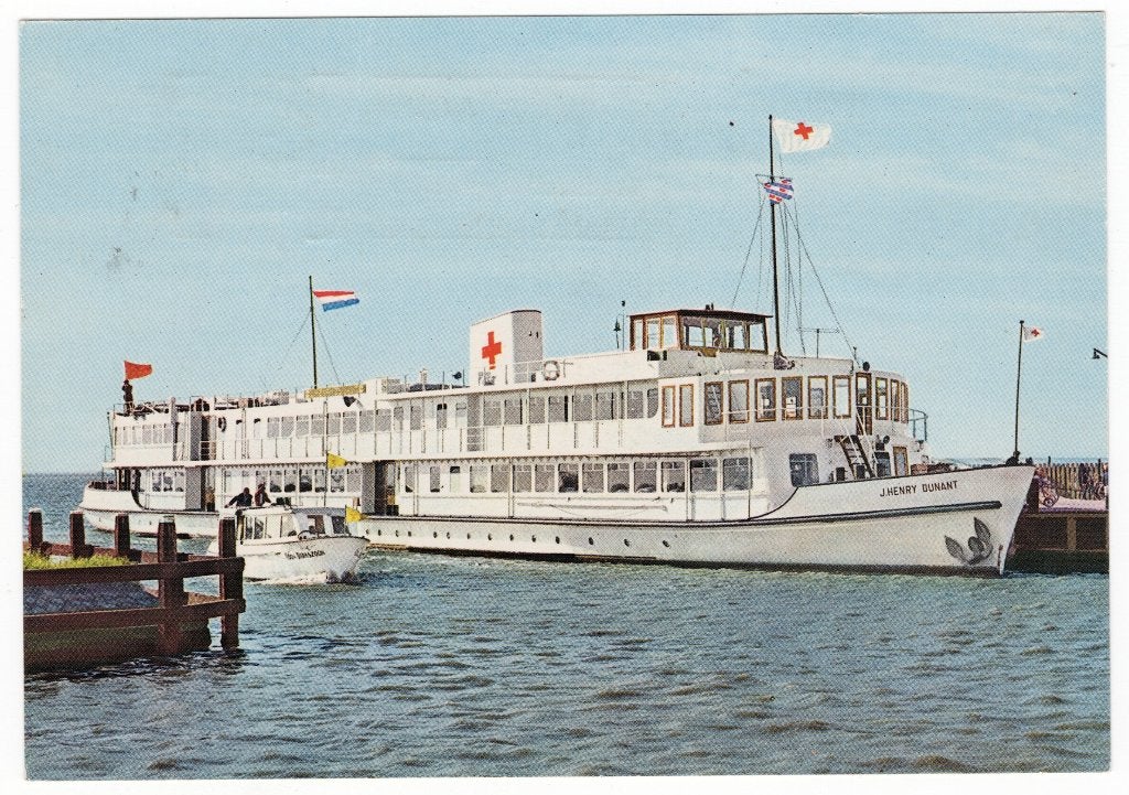 B26124 Henry Dunant, Verzamelen, Ansichtkaarten | Themakaarten, Gelopen, 1960 tot 1980, Voertuig, Ophalen of Verzenden