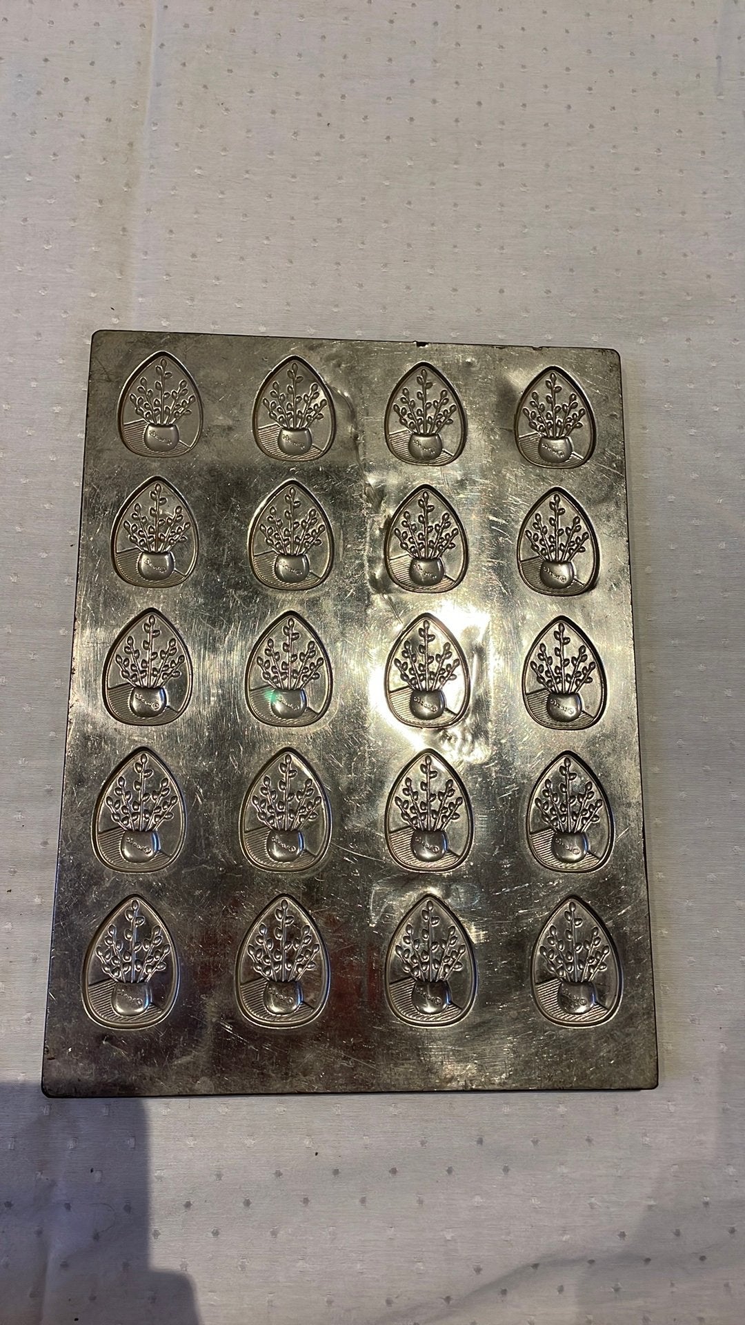 Droste chocolade mal, vintage, Ophalen of Verzenden, Zo goed als nieuw, Verpakking