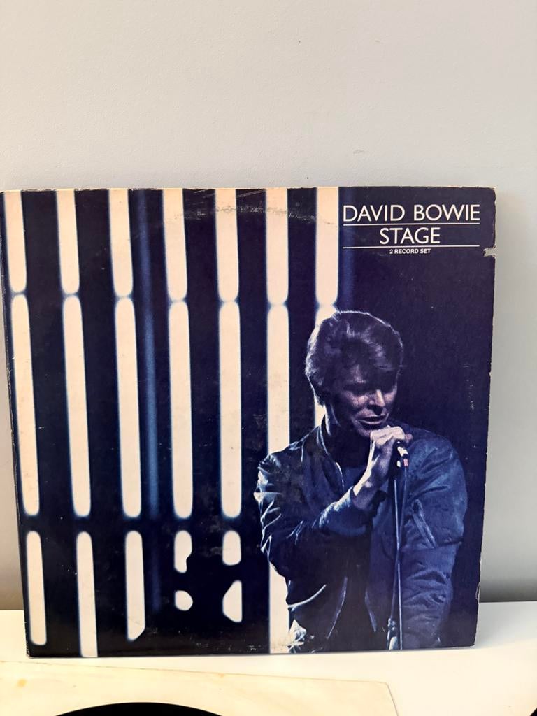 Dubbel lp stage david bowie, Cd's en Dvd's, Vinyl | Pop, Ophalen of Verzenden, Zo goed als nieuw, 12 inch