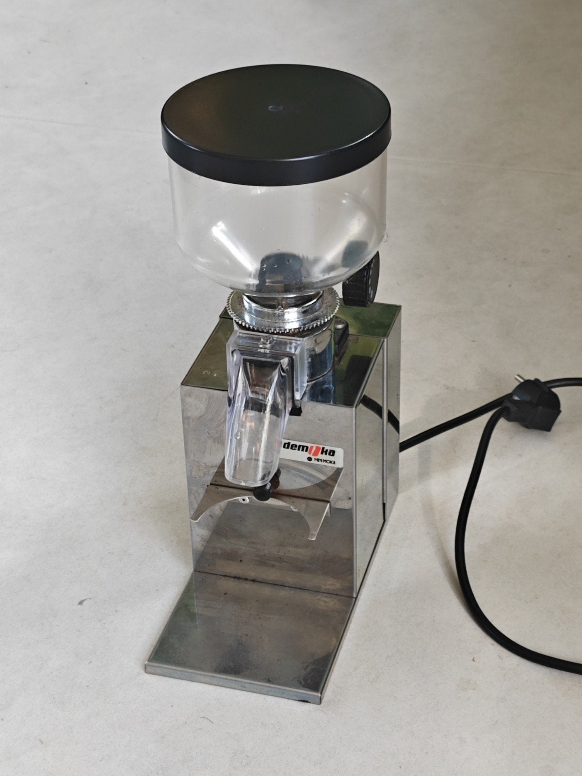 Demoka M-203 Koffiemolen - RVS, Witgoed en Apparatuur, 2 tot 4 kopjes, Ophalen of Verzenden, Gebruikt, Overige modellen