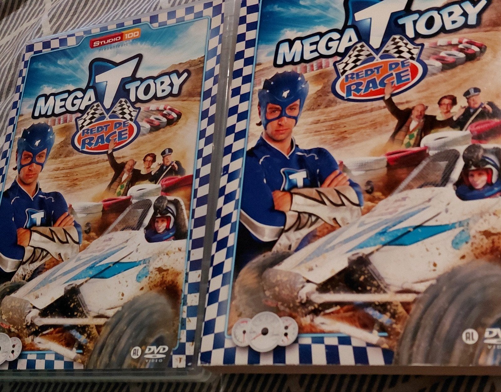 Mega Toby - Het Grote Race Avontuur DVD studio 100, Gebruikt, Alle leeftijden, Nederlands, Familie