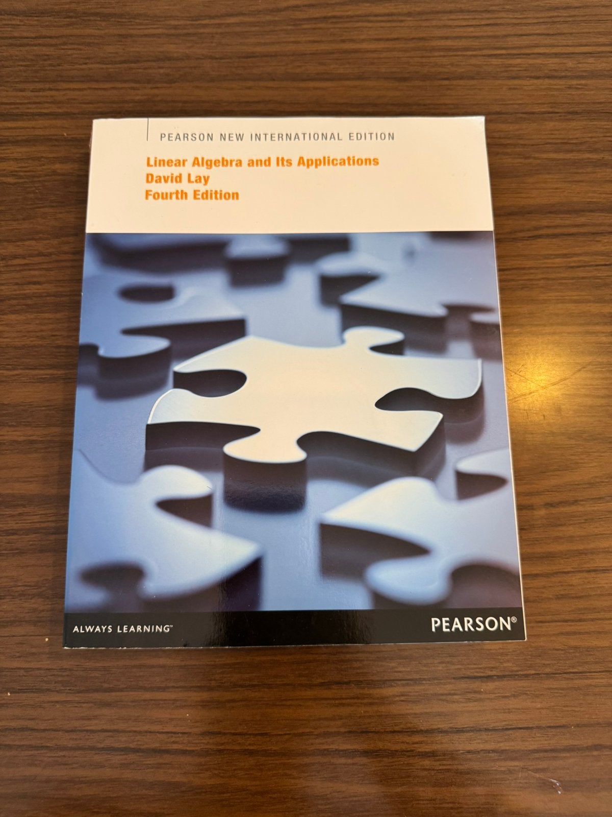 Linear Algebra and Its Applications - David Lay, 4th edition, Ophalen of Verzenden, Zo goed als nieuw, Natuurwetenschap