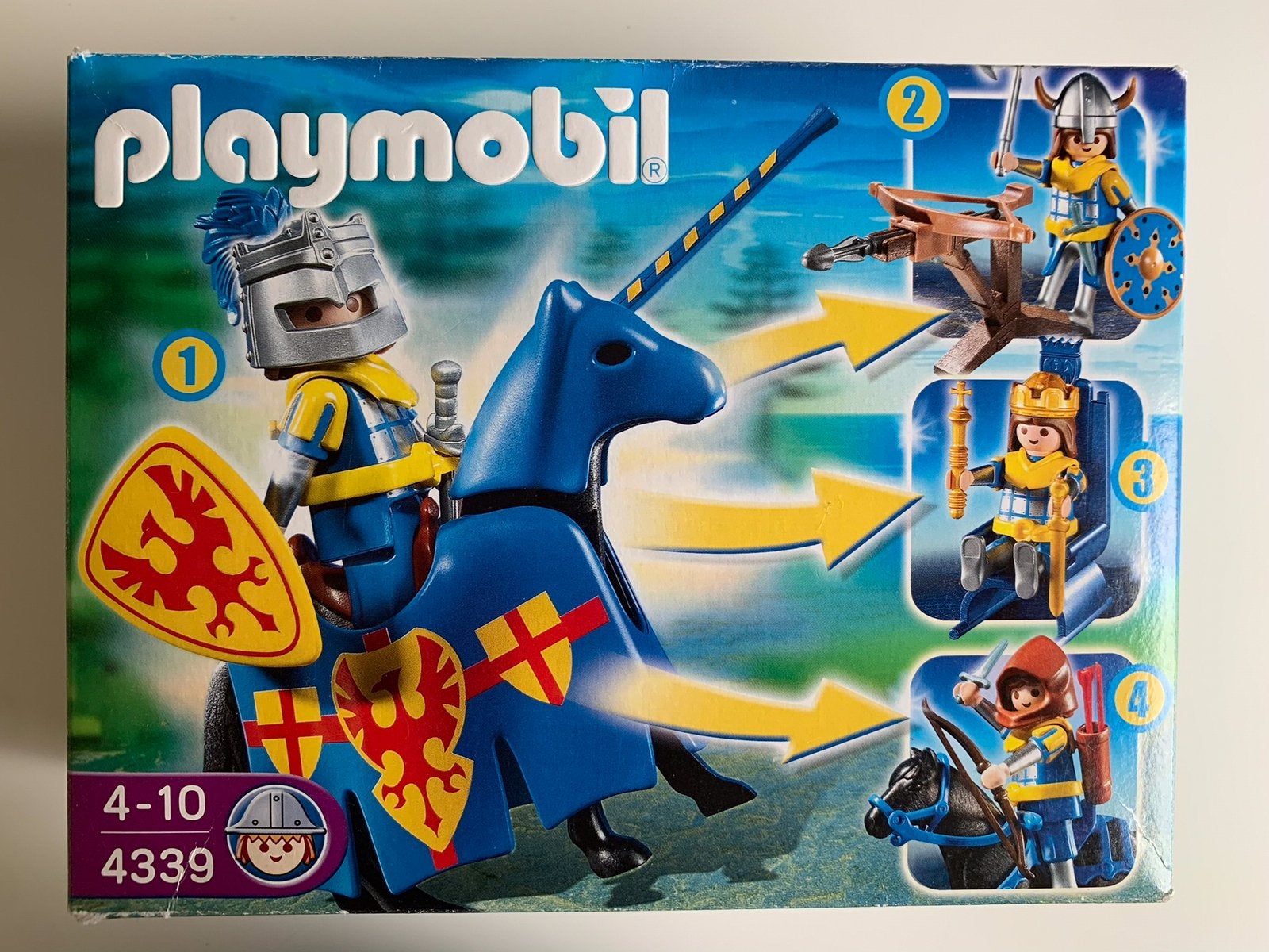 Playmobil 4339 - Multiset ridder, Ophalen of Verzenden, Gebruikt, Complete set
