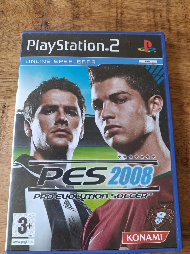 PES 2008 Pro Evolution Soccer PlayStation 2, Online, Ophalen of Verzenden, Zo goed als nieuw, Sport