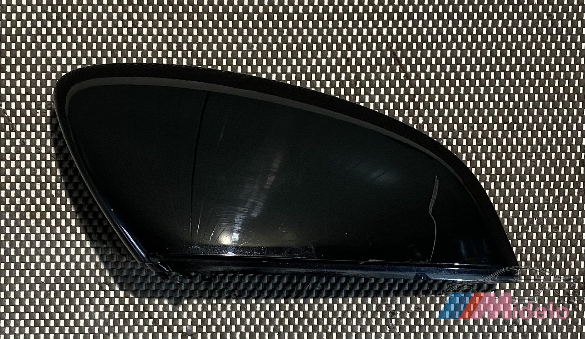 AUDI A3 SPIEGELKAP LINKS ZWART METALLIC, Auto-onderdelen, Gebruikt, -, -, -