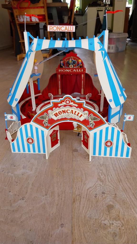 Playmobil Circus Roncalli inclusief Paarden Dressuur set, Ophalen of Verzenden, Gebruikt, Complete set