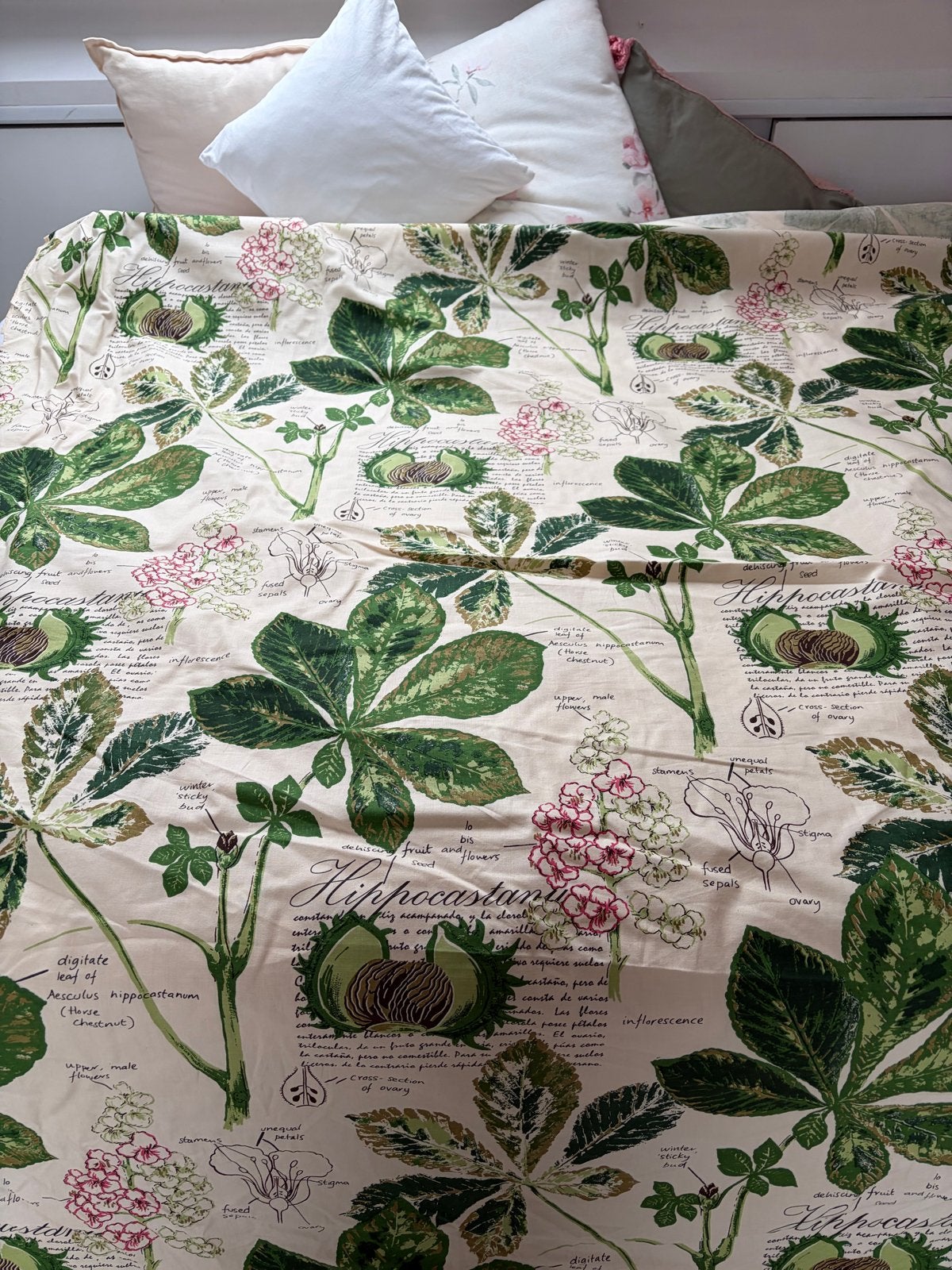 Vintage Gaston y Daniela stof Castano de Indias 8.8 m -, Overige materialen, Meerkleurig, 120 cm of meer, 200 cm of meer
