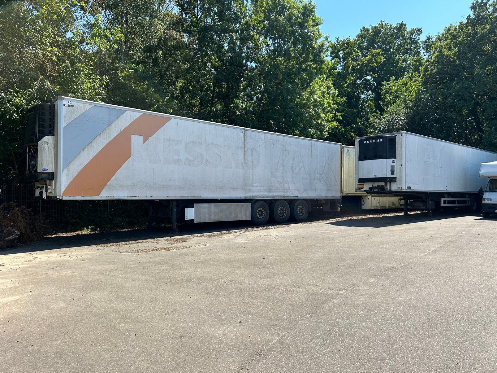 Vrachtwagen trailer 3 stuks, Auto's, Vrachtwagens, Particulier, Te koop