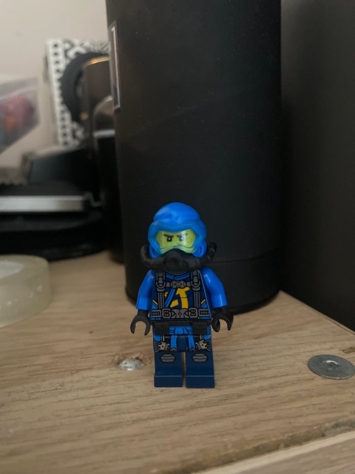 Lego Ninjago Scuba Jay Minifiguur, Ophalen of Verzenden, Zo goed als nieuw