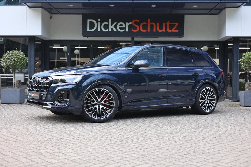Audi Q7 60 TFSIe Competition B&O Advanced | Massage | Nachtz, Auto's, Audi, Bedrijf, Te koop, Q7, 360° camera, 4x4, ABS, Adaptieve lichten