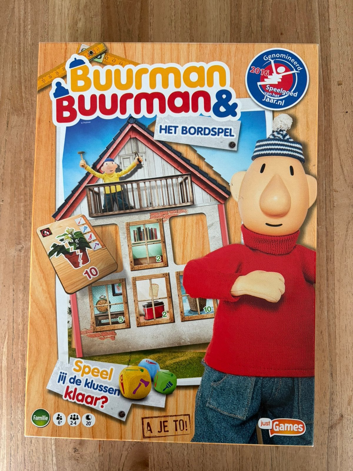 Spel buurman en buurman, Ophalen of Verzenden, Zo goed als nieuw