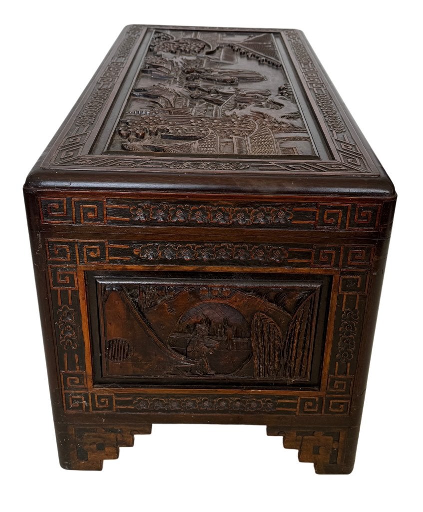 629. Kamferkist - China, ca. 1930, Ophalen of Verzenden