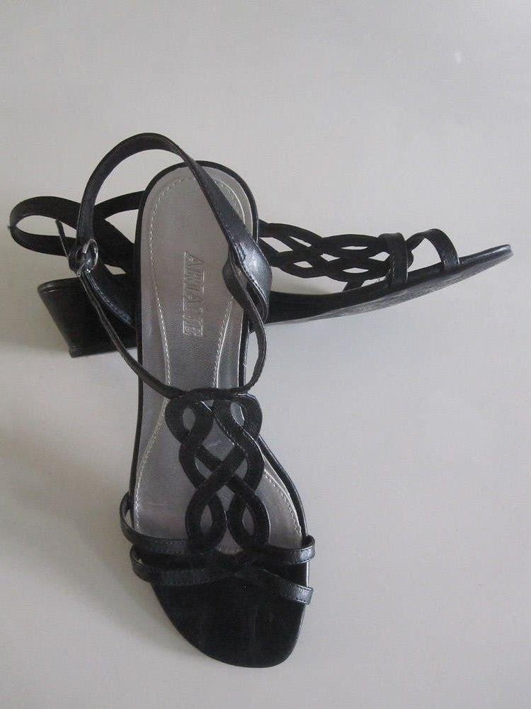Zwart sandalen, Ophalen, Zwart, Sandalen of Muiltjes, Zo goed als nieuw