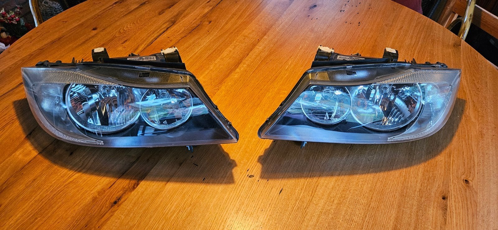 BMW E90 koplampen set, Auto-onderdelen, Ophalen, Gebruikt, BMW