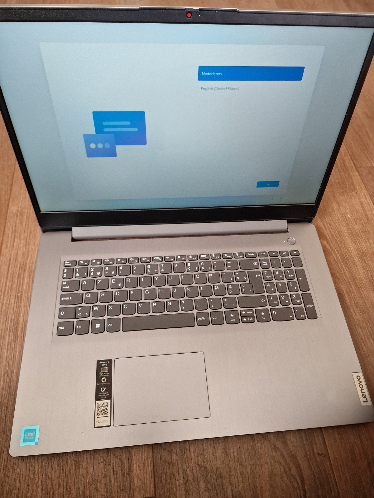 LENOVO Laptop IdeaPad 3 17ITL6 Intel 
(82H900CEM, Computers en Software, Windows Laptops, Ophalen, HDD, Azerty, . Lenovo  .