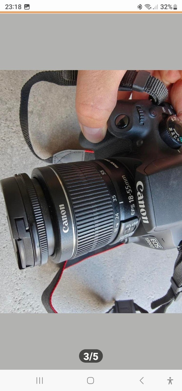 AANBIEDING !Canon EOS 1300D Wifi spiegelreflexcamera 18-55mm, Spiegelreflex, Canon, Ophalen of Verzenden, Zo goed als nieuw
