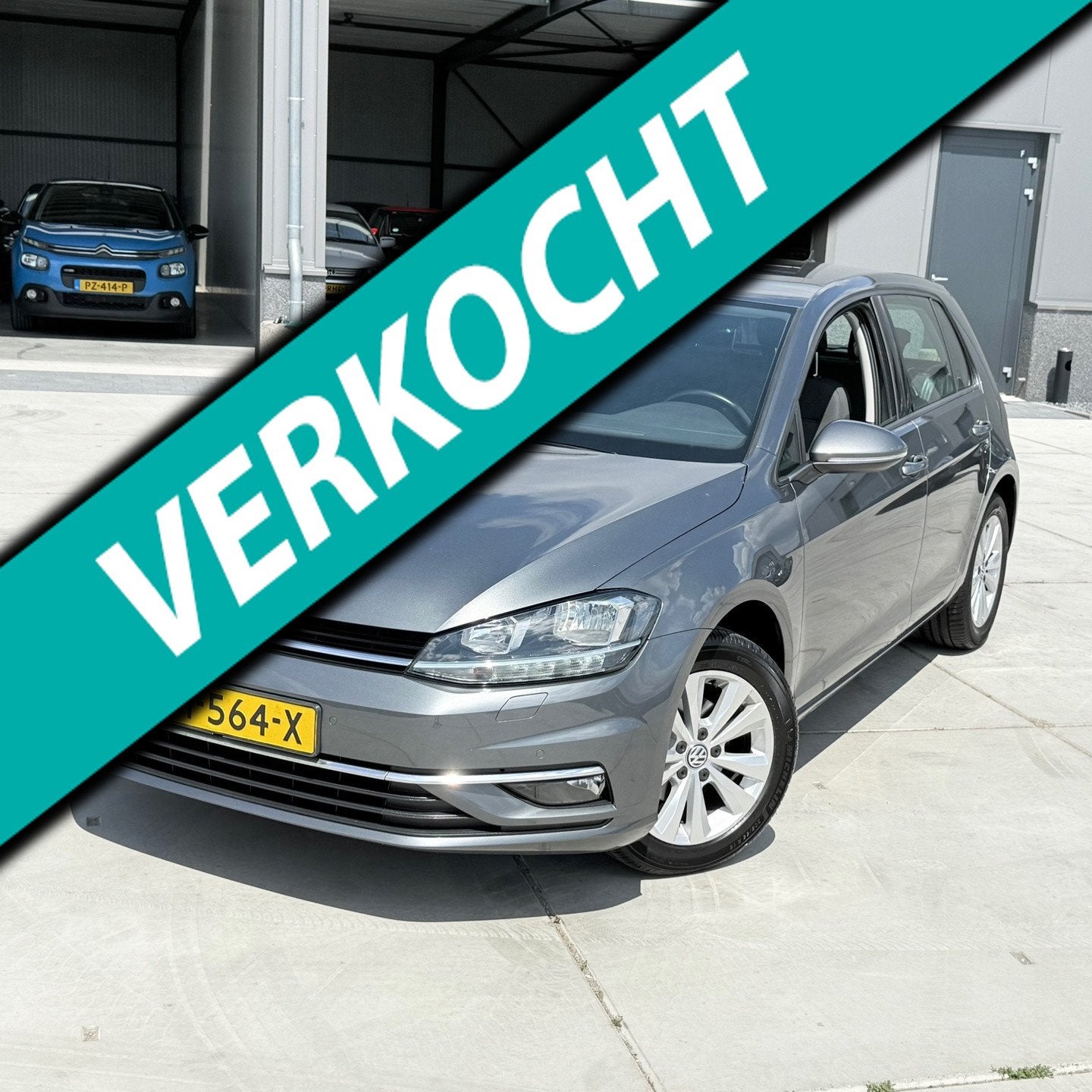 Volkswagen Golf 1.0 TSI Trendline LED 2jr APK CARPLAY, Auto's, Volkswagen, Automatische klimaatregeling, Stof, Euro 6, 49 €/maand