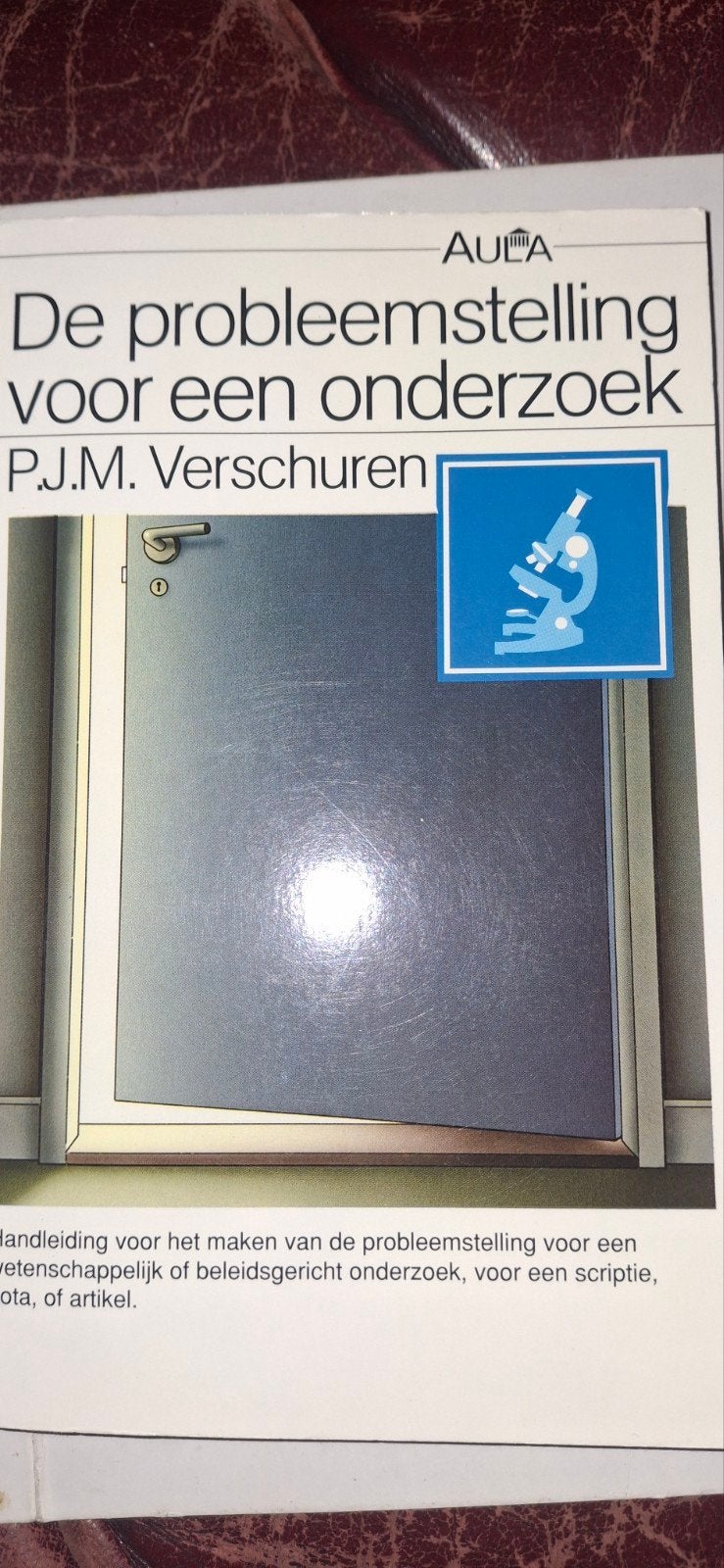 De probleemstelling voor een onderzoek - P.J.M. Verschuren, P.J.M. Verschuren, Zo goed als nieuw, Gamma, HBO