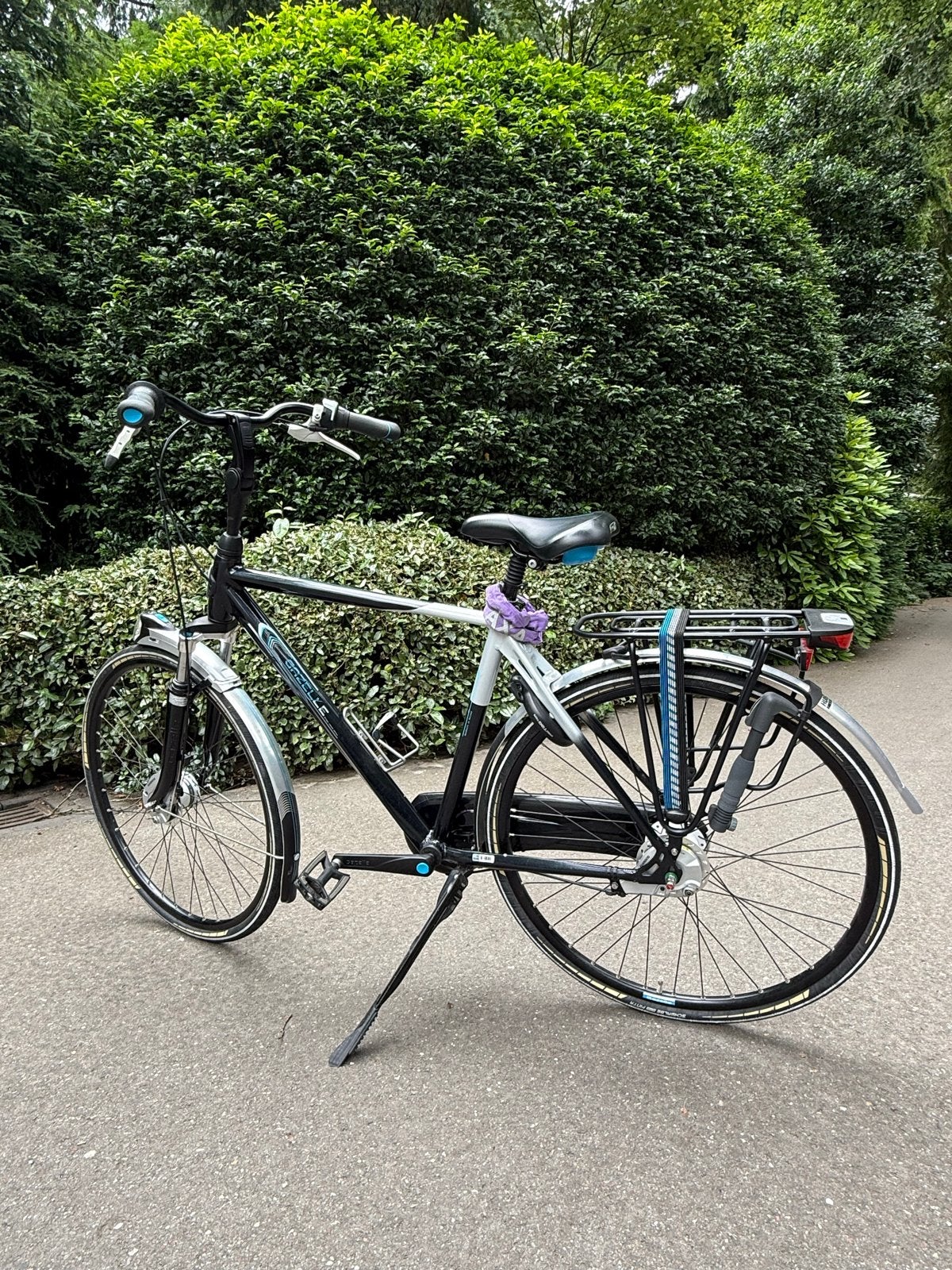 Gazelle Eclipse herenfiets - 8 versnellingen 53 cm, Fietsen en Brommers, Fietsen | Heren | Herenfietsen, Ophalen, Gebruikt, Versnellingen