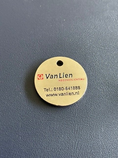 winkelwagenmuntje Van Lien, Verzamelen, Winkelwagenmuntjes, Ophalen of Verzenden