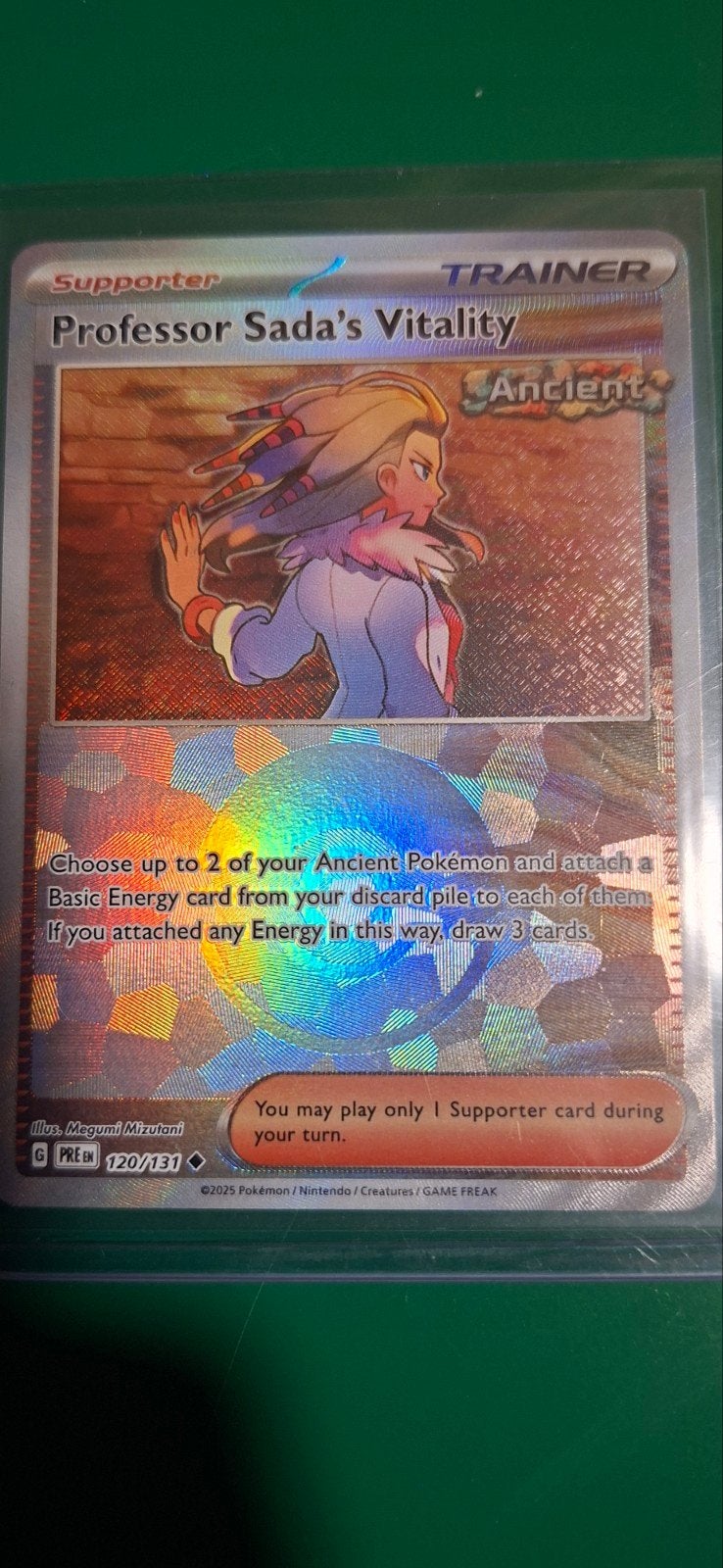 Professor Sada's Vitality 120/131, Ophalen, Zo goed als nieuw, Losse kaart, Foil