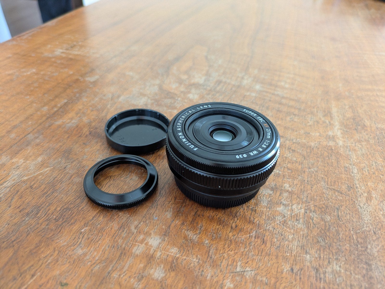 Fujifilm Fujinon XF 27mm f/2.8 R WR, Ophalen, Fujifilm, Zo goed als nieuw, Standaardlens