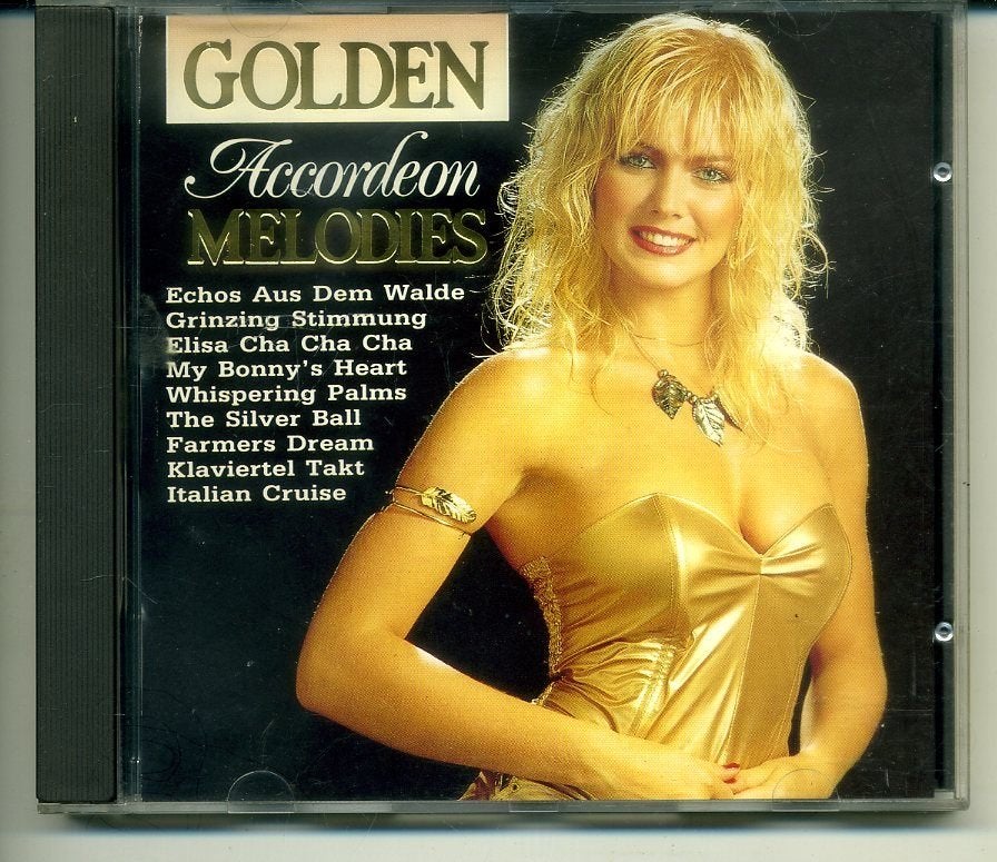 Golden Accordeon Melodies 12 nrs CD 1988 ZGAN, Ophalen of Verzenden, Zo goed als nieuw, Overige genres, Inclusief doosje