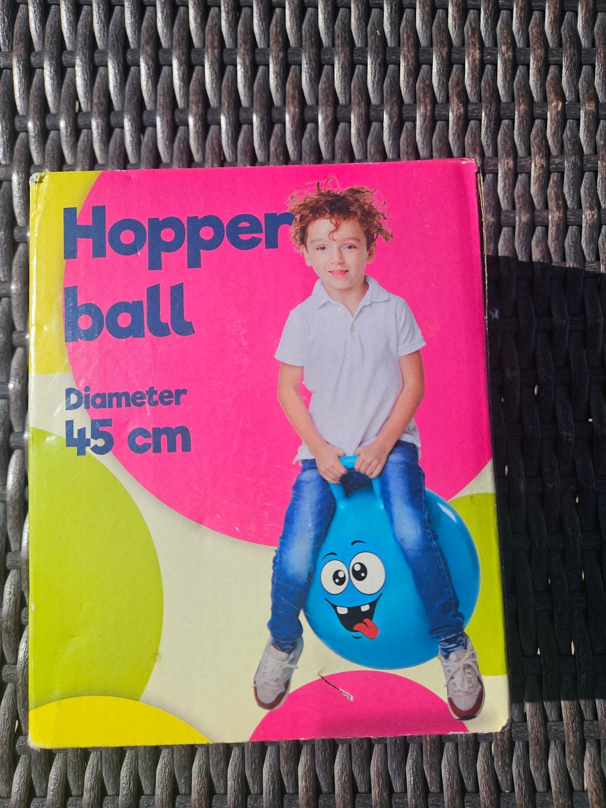 Hopper Ball - Springbal 45 cm, Ophalen of Verzenden