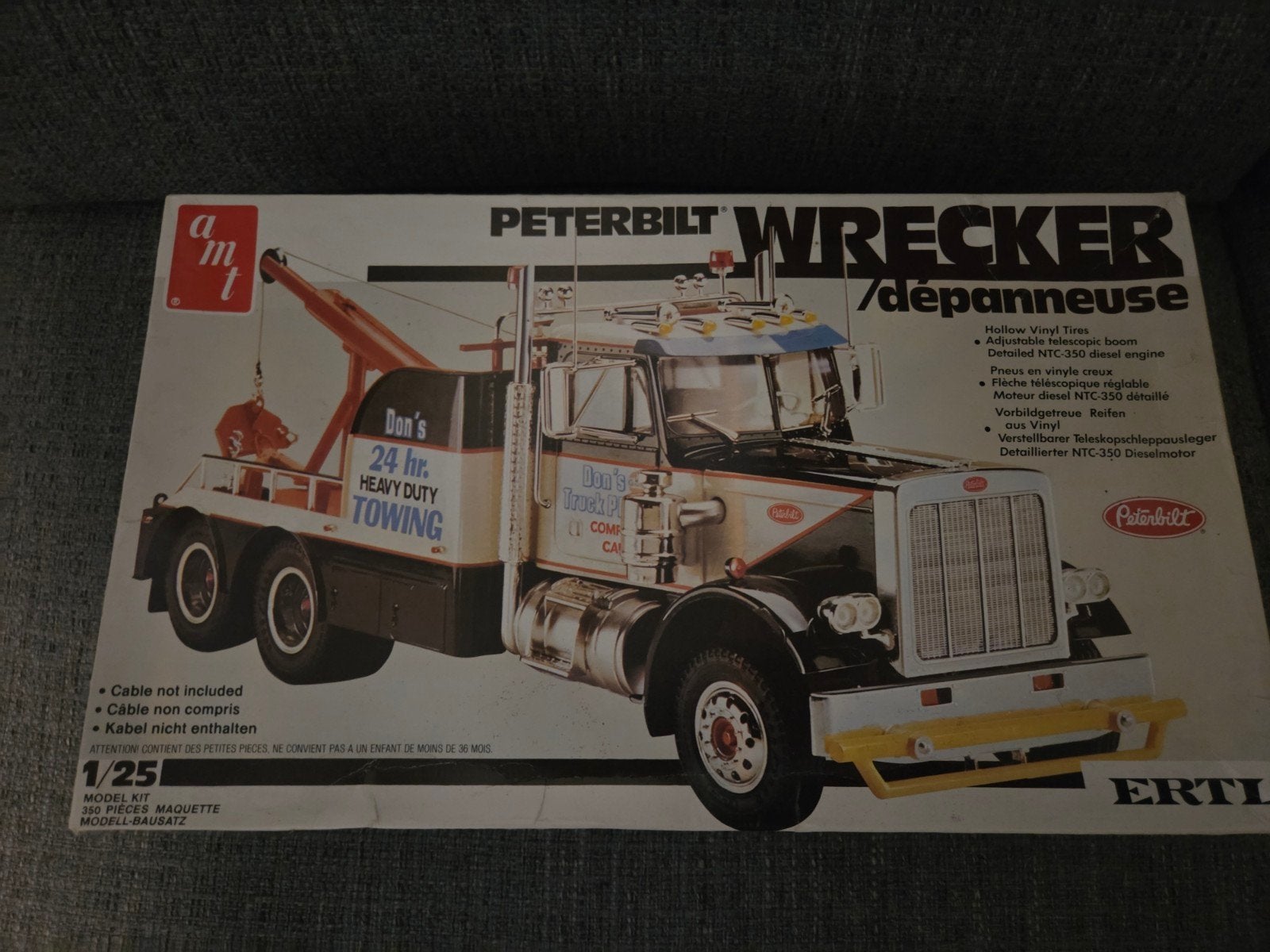 Amt/ertl nr.6667 peterbilt wrecker, Ophalen of Verzenden, Zo goed als nieuw, Groter dan 1:32, Overige merken