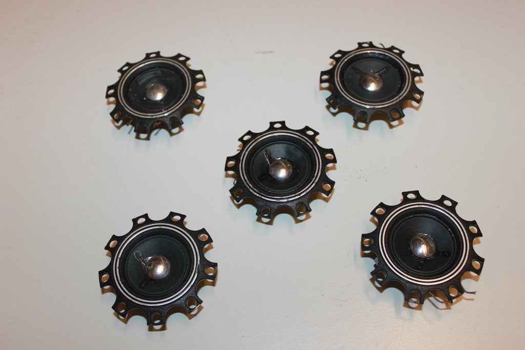 Pioneer mid hoog auto luidspreker, Stereo speakers, Gebruikt, Minder dan 60 watt, Ophalen