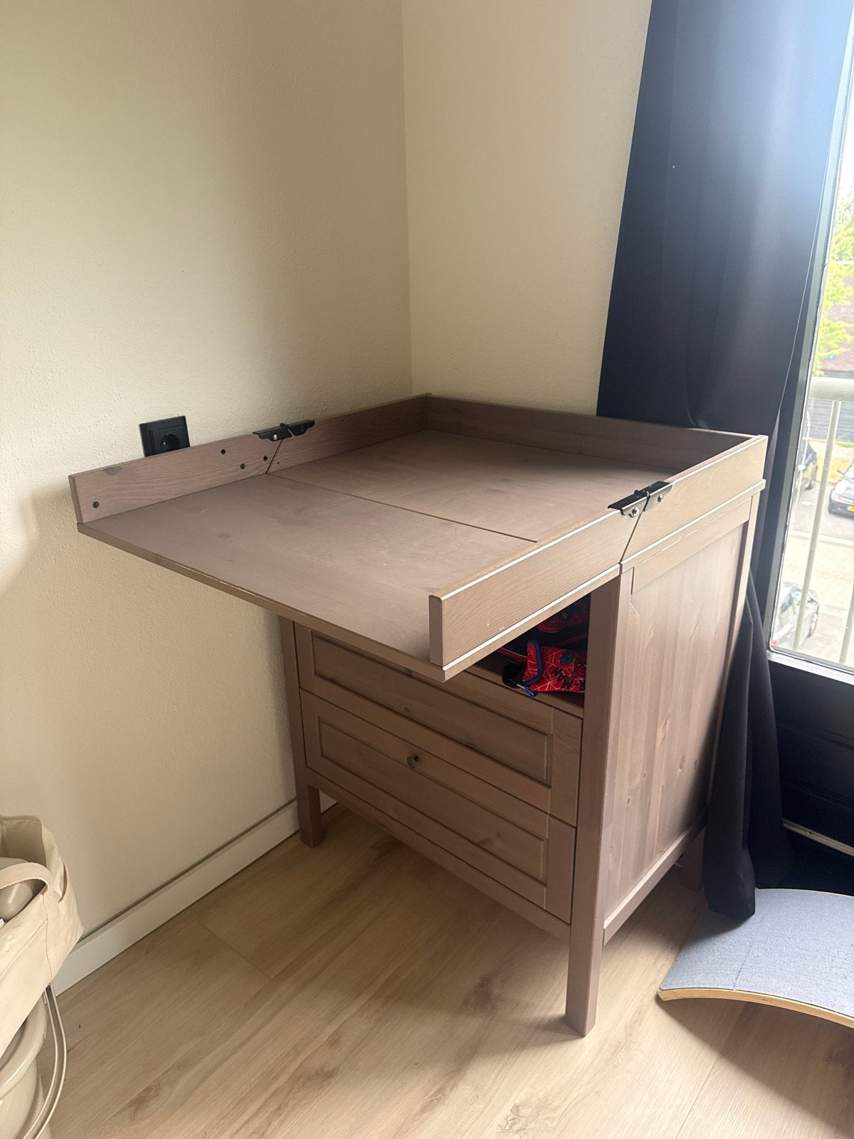 Houten Ikea Commode met Lades, Ophalen, Gebruikt, 50 tot 70 cm, 75 tot 100 cm