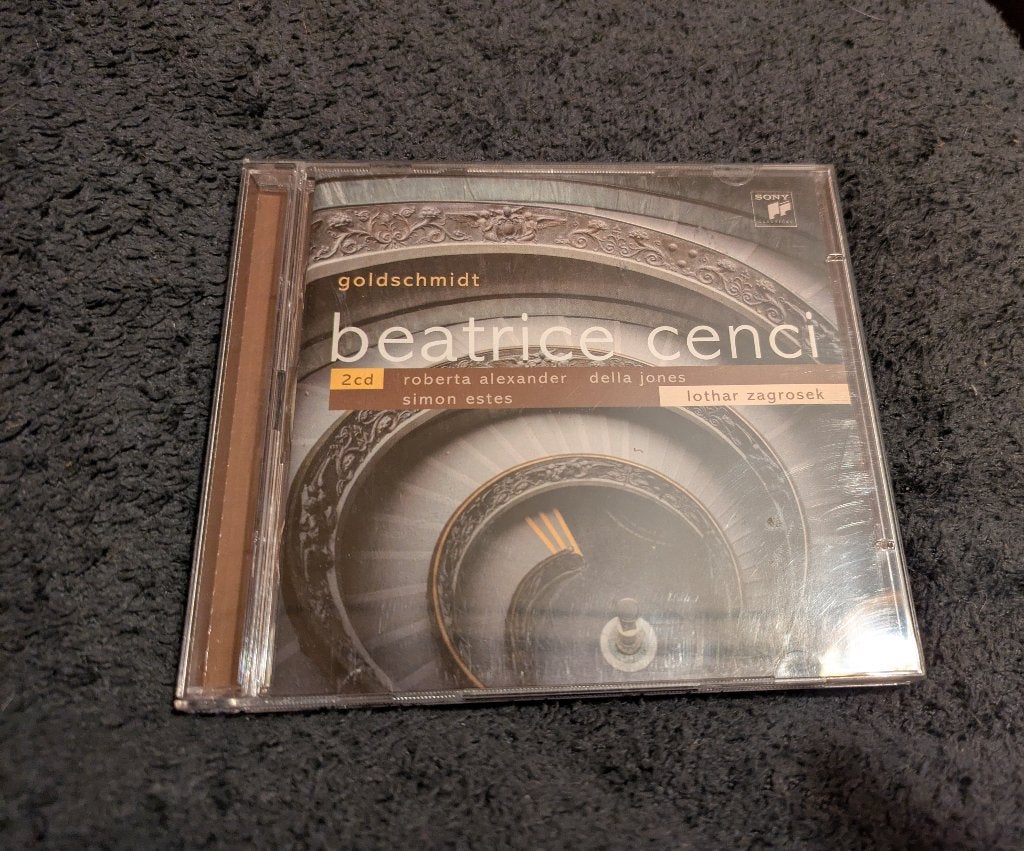 Goldschmidt - Beatrice Cenci - Sony - 2 CDs, Ophalen of Verzenden, Modernisme tot heden, Gebruikt, Opera of Operette