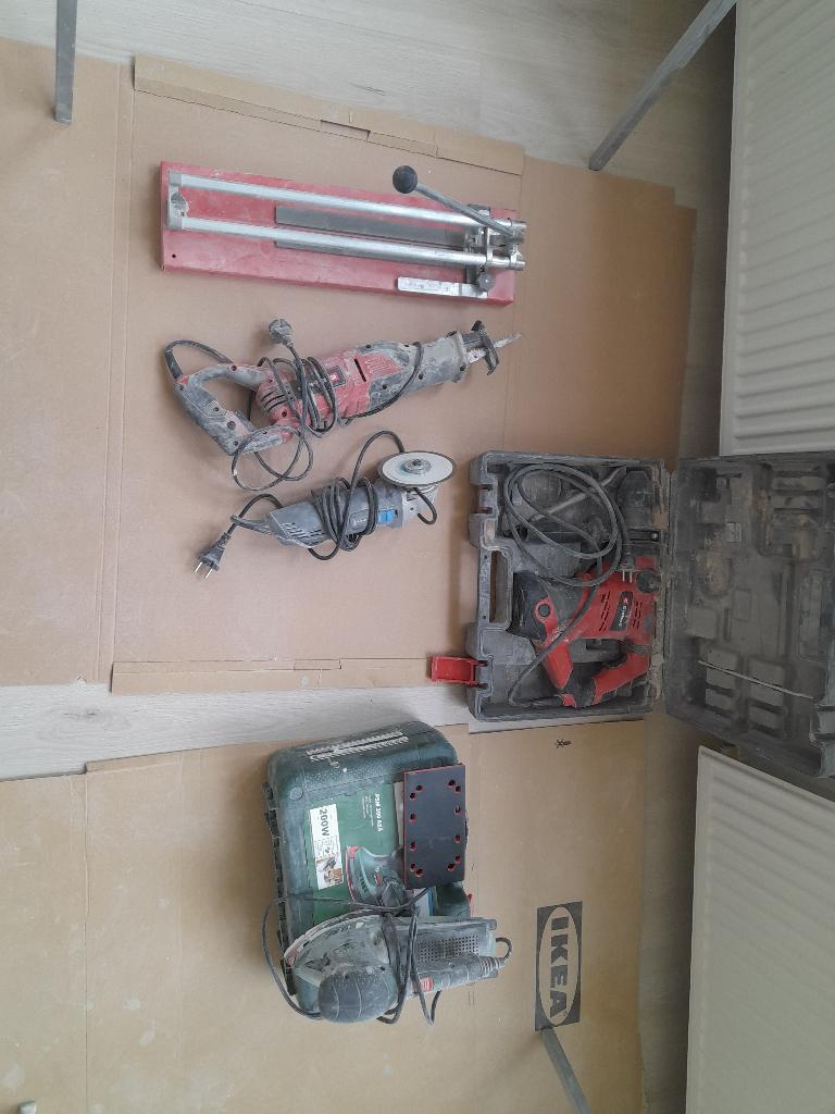 Verschillende goed werkende gereedschap te koop., Ophalen, Gebruikt