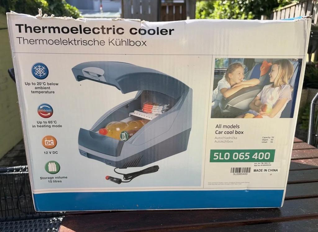 Thermo-elektrische koelbox 15L - Koelen & Verwarmen, Ophalen of Verzenden, Nieuw