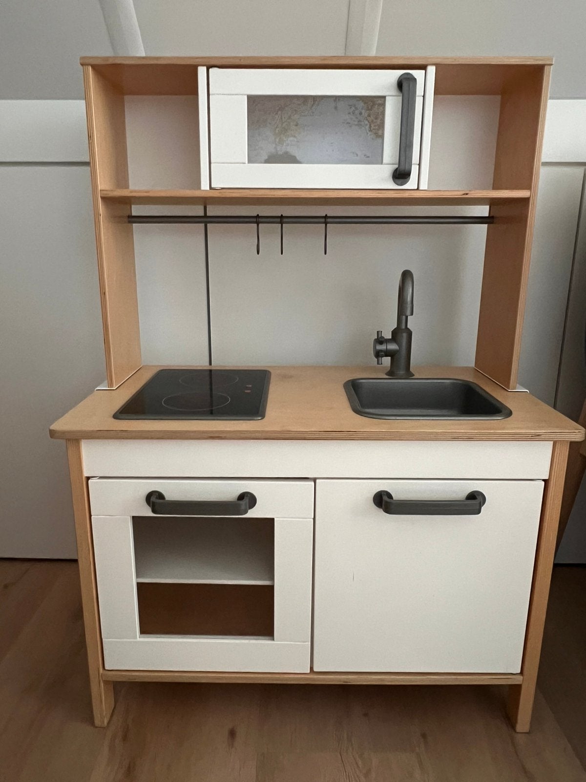 IKEA DUKTIG Speelkeuken met kookspulletjes en AH mini's, Ophalen, Gebruikt, Hout, Speelkeuken