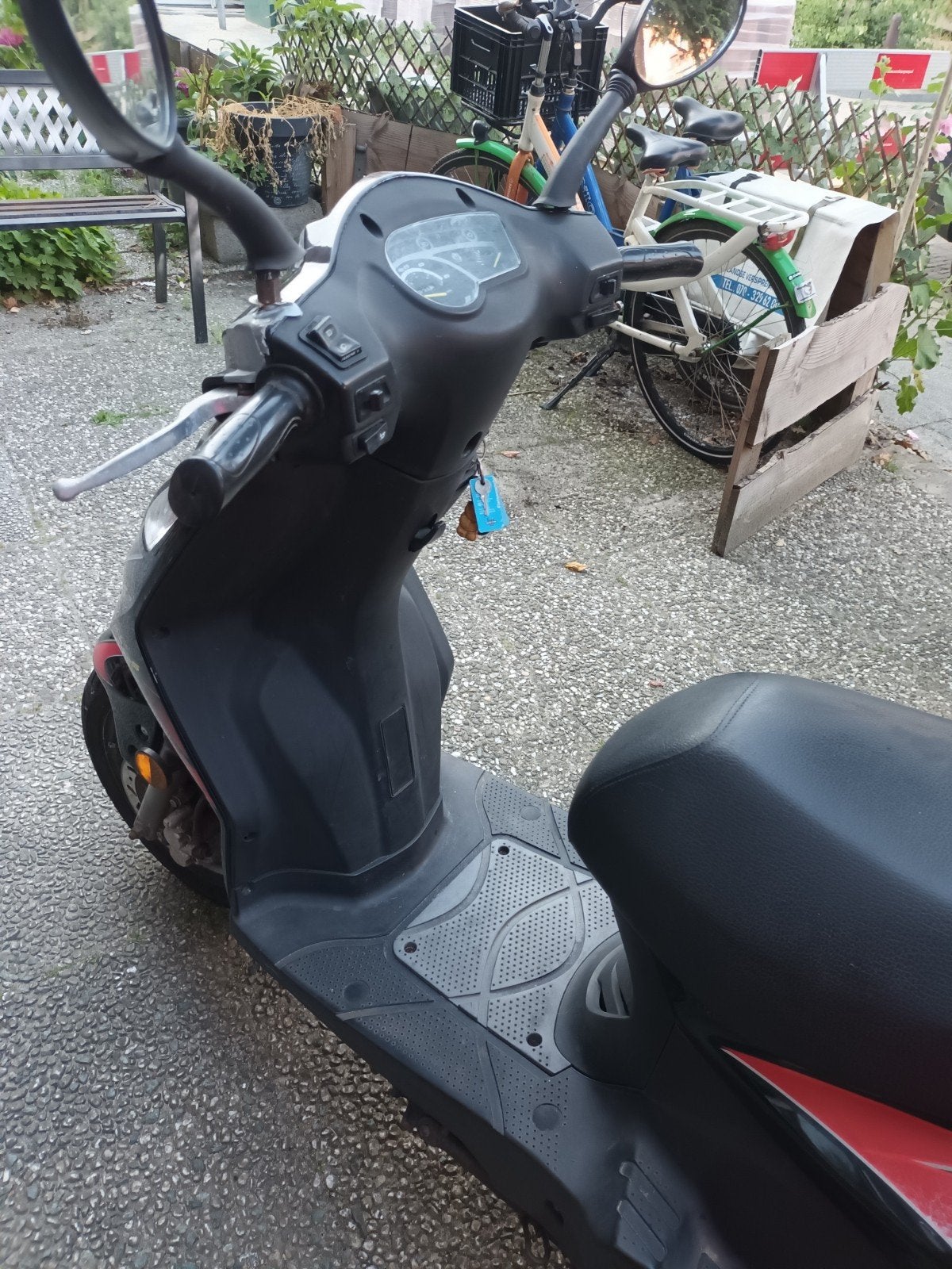 SYM Orbit II Scooter - Zwart, Gebruikt, Fietsen en Brommers, Ophalen, Gebruikt, Maximaal 45 km/u, Benzine