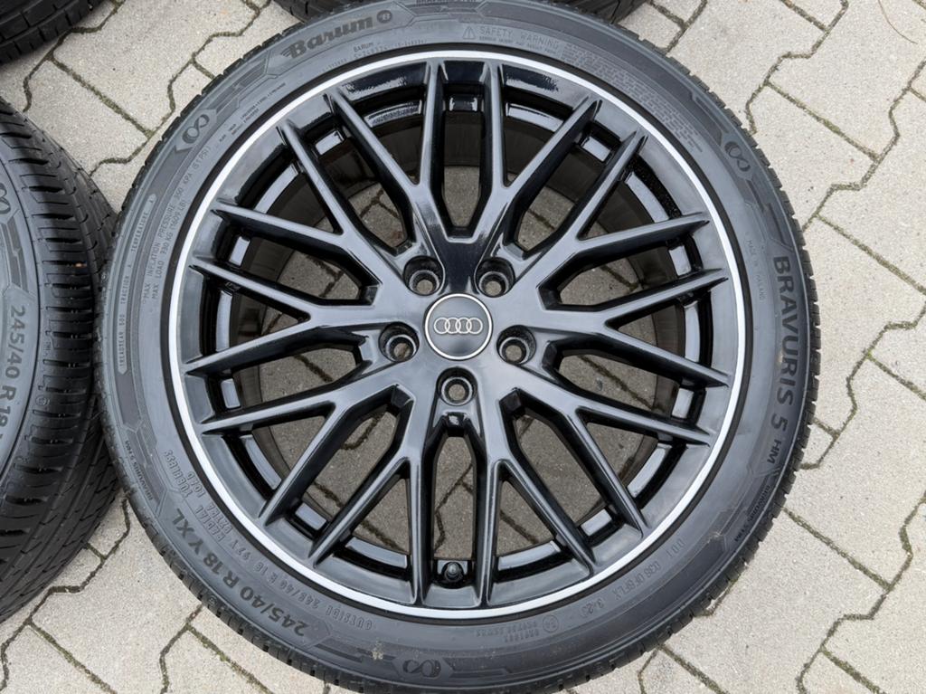 18” INCH ORIGINEEL AUDI A4 Q2 2-TONE B9 ZOMERSET VELGEN, Auto-onderdelen, Banden en Velgen, 18 inch, Banden en Velgen, Nieuw, Ophalen of Verzenden