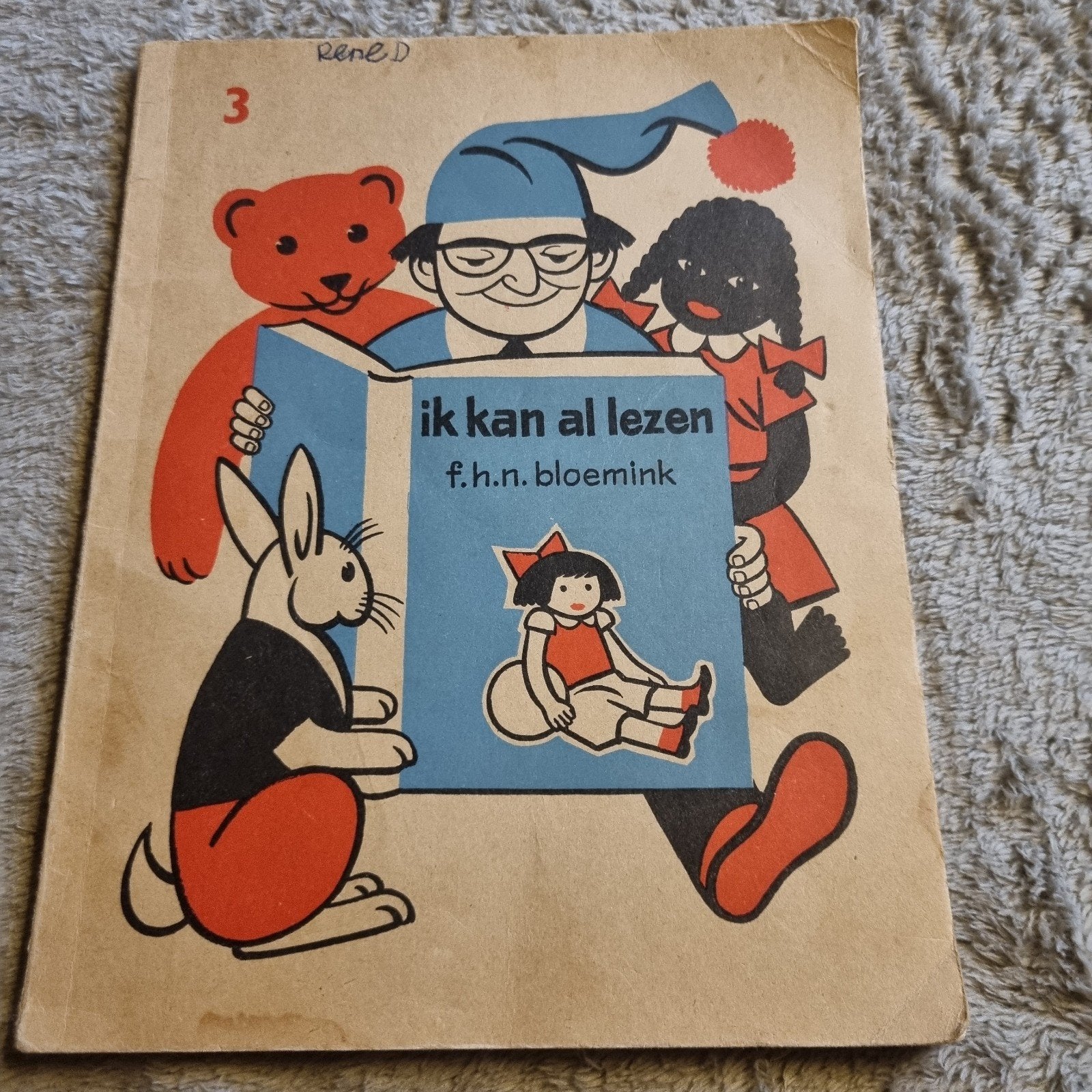 Ik kan al lezen - F.H.N. Bloemink (Vintage Kinderboek), Ophalen of Verzenden, Gelezen, F.H.N. Bloemink, Fictie algemeen