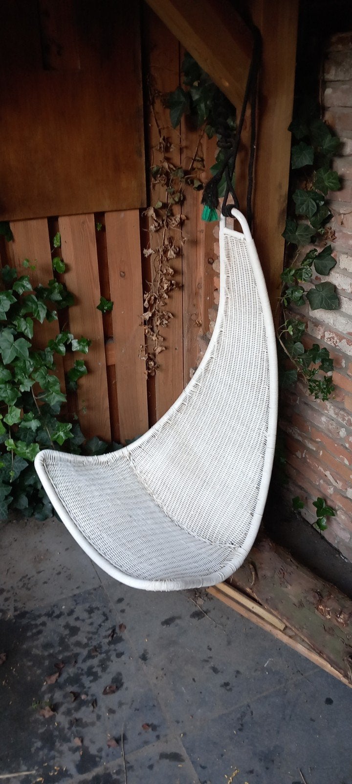 Hangstoelen tuin, Ophalen
