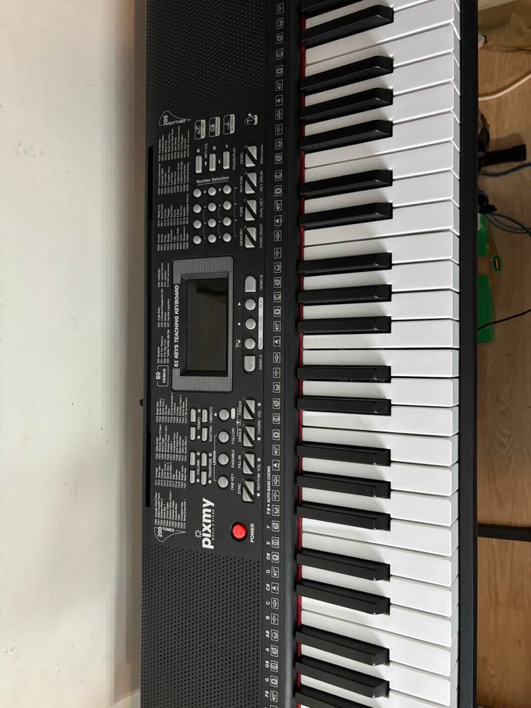 Pixmy keaboard piano mp100, 61 toetsen en adapter, Midi-aansluiting, Ophalen, Overige merken, 61 toetsen