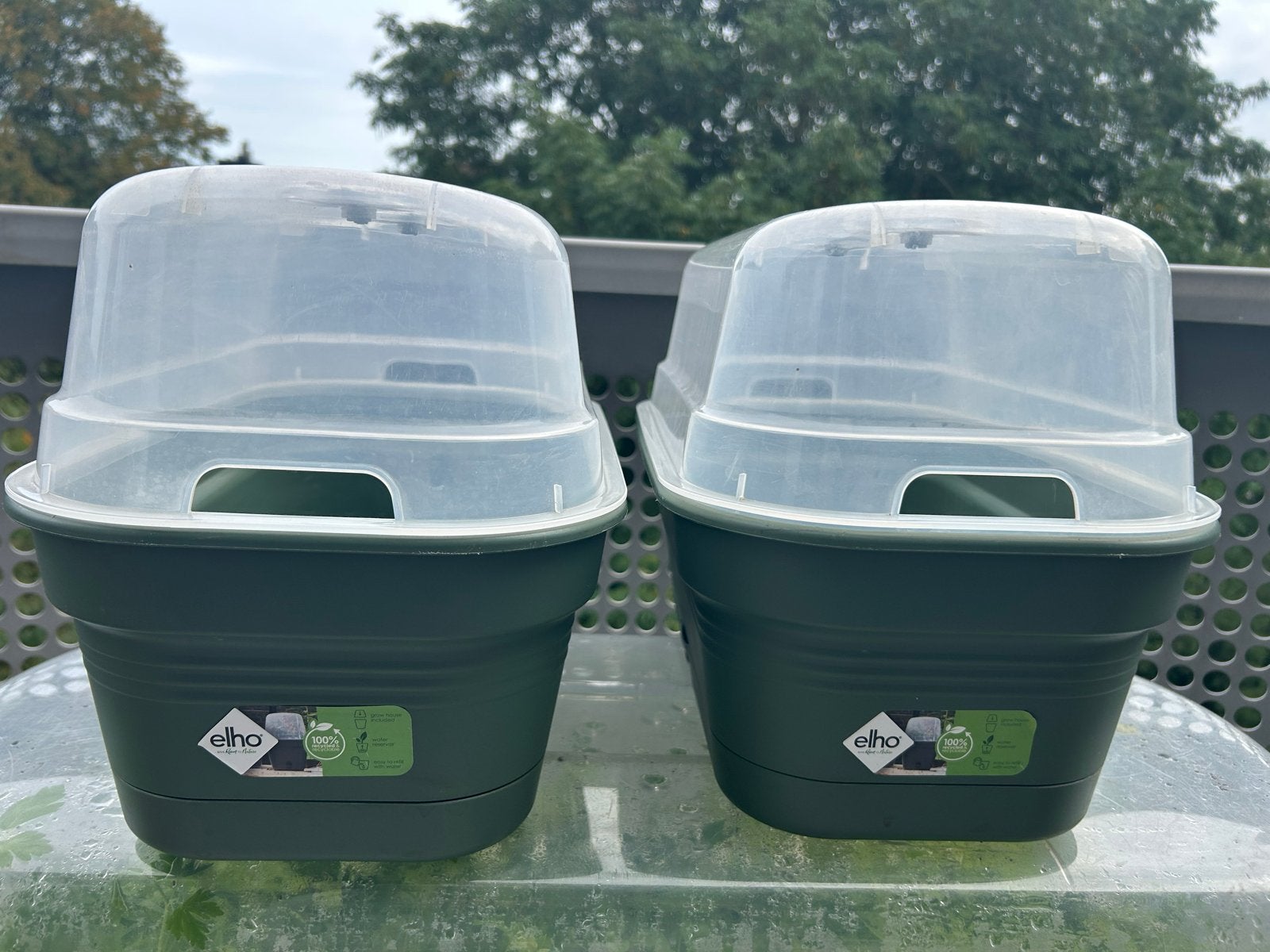 Elho Green basics kweektray Allin1 39 (2 stuks), Ophalen of Verzenden, Zo goed als nieuw, Kunststof