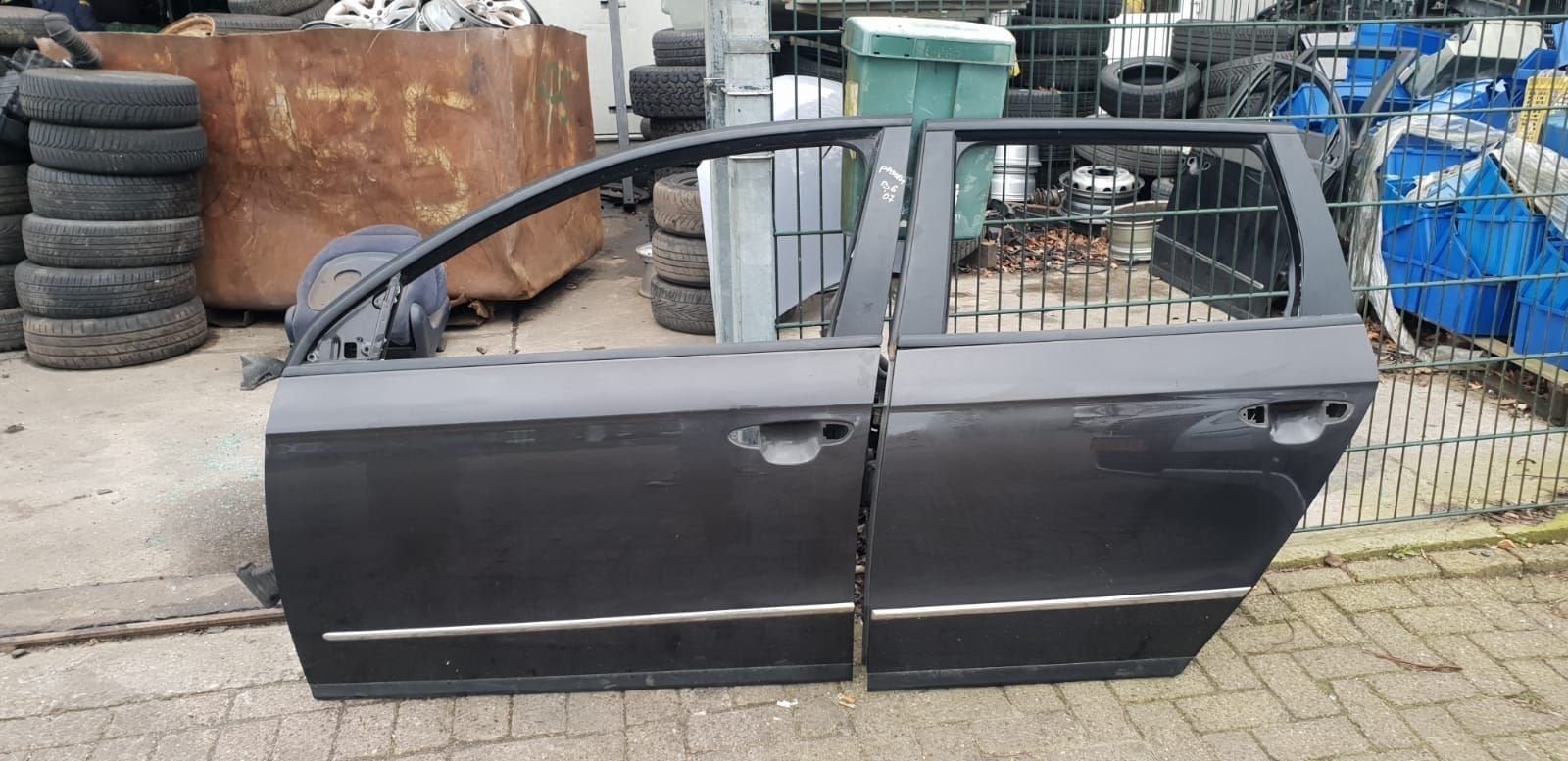VW PASSAT PORTIEREN LV+LA  BJ 2007, Gebruikt, -, Deur, -