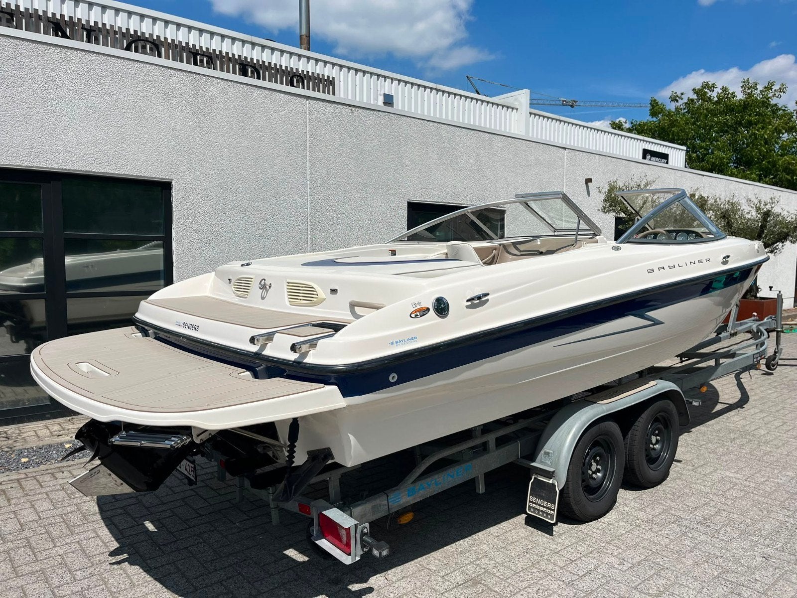 Bayliner 205 - 4.3mpi - in topconditie, Watersport en Boten, Speedboten, Ophalen, Binnenboordmotor, Zo goed als nieuw, Bayliner