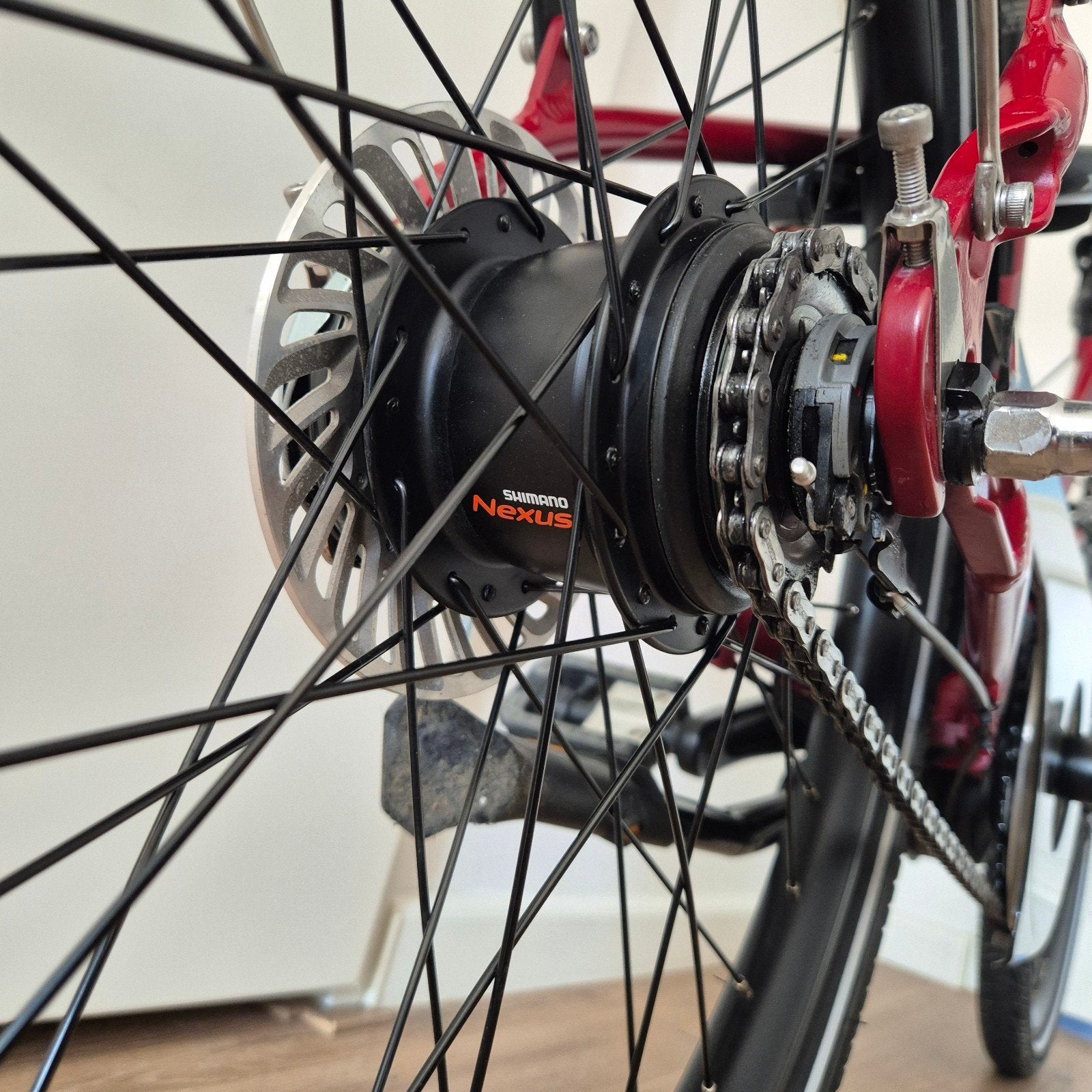 Foto 8 van 2x Z.G.A.N Lacros S600XL elektrische vouwfietsen(Middenmotor