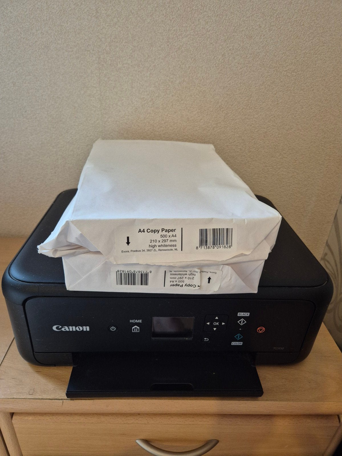 Canon-printer + twee pakken printpapier, Ophalen, Kleur printen, Canon, Inkjetprinter