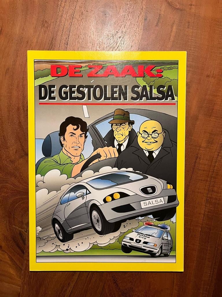 2 Stripboeken van De Zaak ( Seat Reclame Uitgave ), Boeken, Meerdere stripboeken, Ophalen of Verzenden, Zo goed als nieuw