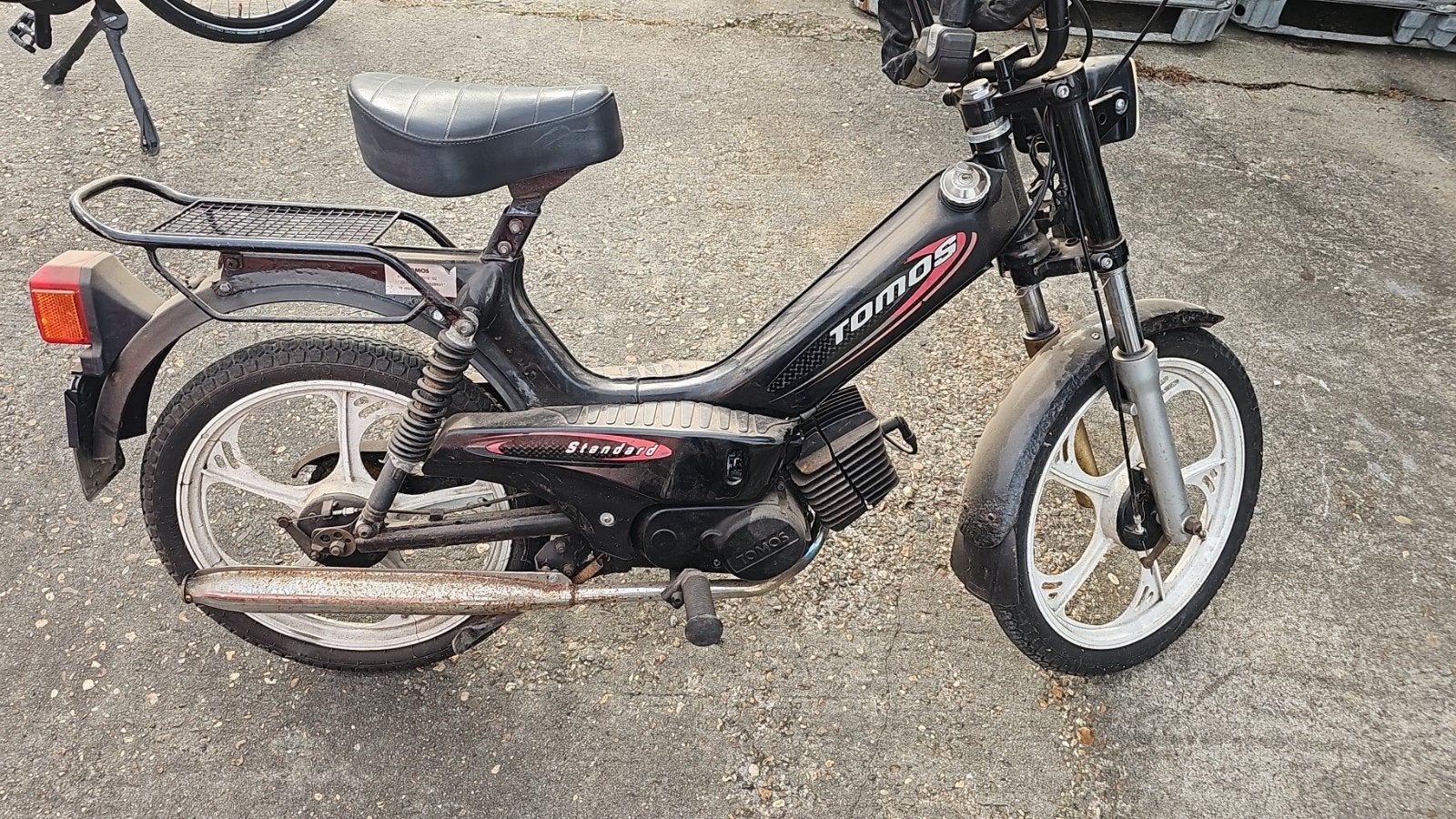 Tomos Snorfiets - Zwart - Goede staat, Ophalen, Gebruikt, Maximaal 25 km/u, Standard